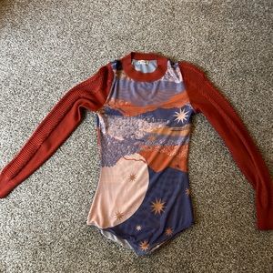 NWOT Free People bodysuit